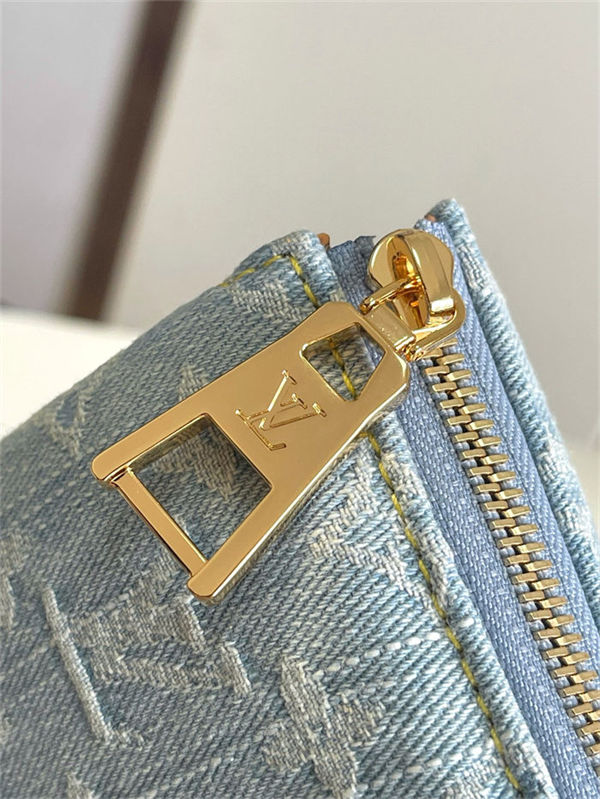 Louis Vuitton COUSSIN BB Monogram Denim Sky Blue Denim M11401 High