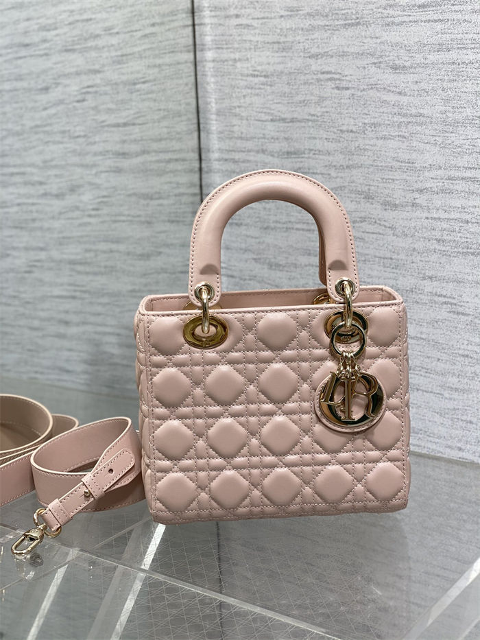 SMALL LADY Dior MY ABCDior BAG Cannage Lambskin High