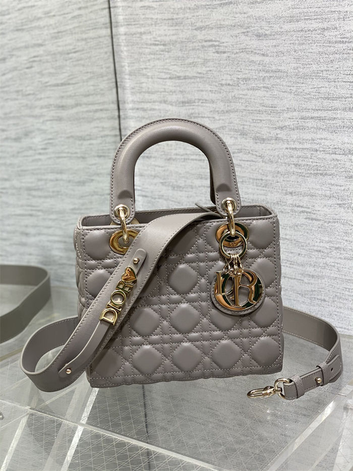 SMALL LADY Dior MY ABCDior BAG Cannage Lambskin High