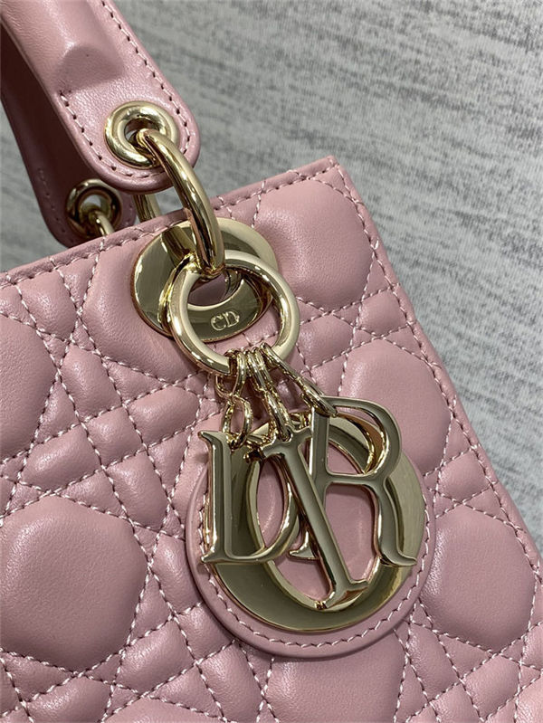 SMALL LADY Dior MY ABCDior BAG Cannage Lambskin High