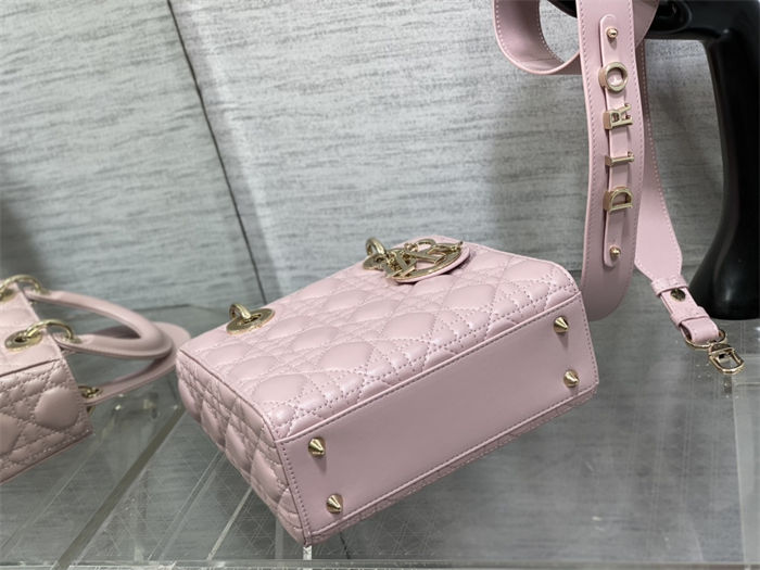 SMALL LADY Dior MY ABCDior BAG Cannage Lambskin High