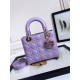 SMALL LADY Dior MY ABCDior BAG Cannage Lambskin Resin High