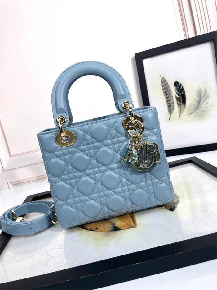 SMALL LADY Dior MY ABCDior BAG Cannage Lambskin Resin High