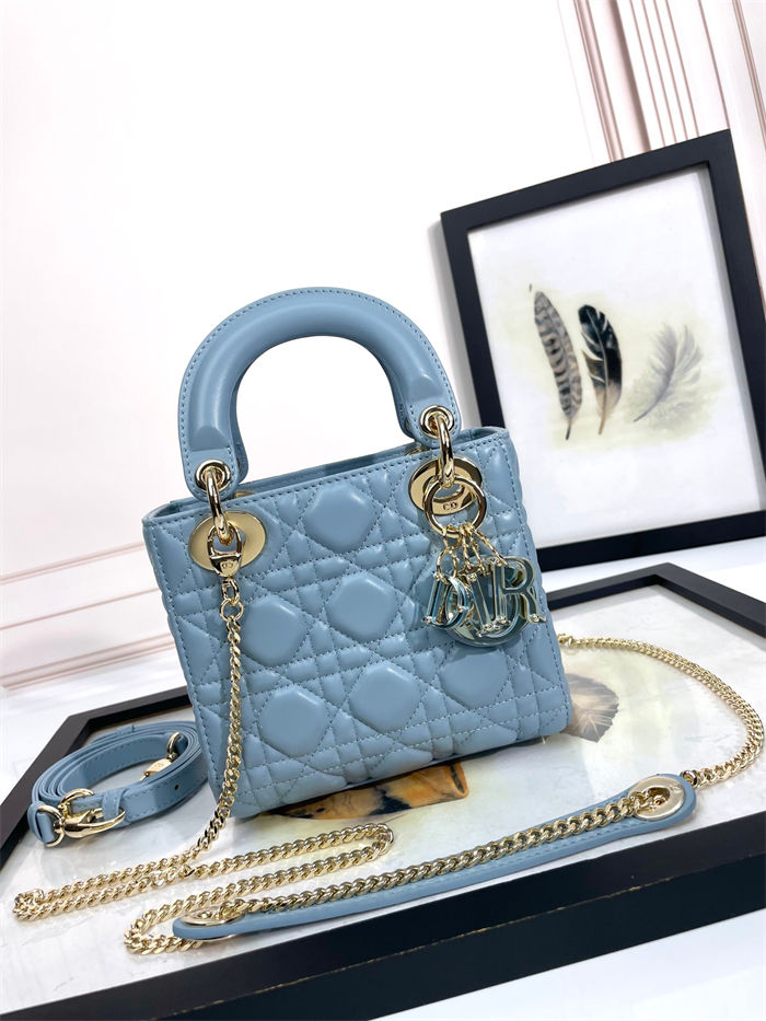 MINI LADY Dior BAG Cannage Lambskin Resin High