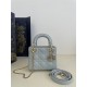 MINI LADY Dior BAG Cannage Lambskin Blue-Pale High