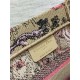 SMALL Dior BOOK TOTE Toile de Jouy Embroidery Sauvage Raffia High