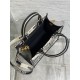 SMALL Dior BOOK TOTEZodiac Embroidery and Black Calfskin High