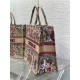 LARGE Dior BOOK TOTE Toile de Jouy Embroidery Sauvage High