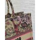 LARGE Dior BOOK TOTE Toile de Jouy Embroidery Sauvage High