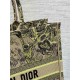 LARGE Dior BOOK TOTE Toile de Jouy Embroidery Sauvage High