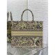 LARGE Dior BOOK TOTE Toile de Jouy Embroidery Sauvage High