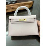 Hermes Kelly Mini II Bag Epsom Leather In Rose Sheherazade CTN High