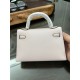 Hermes Kelly Mini II Bag Epsom Leather In Rose Sheherazade CTN High