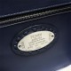 BAGUETTE Selleria bag with oversized topstitching Navy Blue High