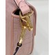 BAGUETTE canvas Laser Cut Strap bag Pink High