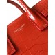 CLASSIC SAC DE JOUR NANO IN Crocodile Red High