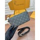 Louis Vuitton Montsouris Wearable Wallet Monogram Eclipse Top