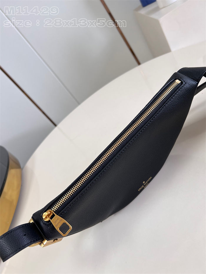 Louis Vuitton Low Key Bumbag Calfskin M11429 Black High