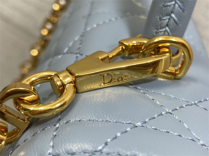 Dior Ange Medium Bag Macrocannage Calfskin High