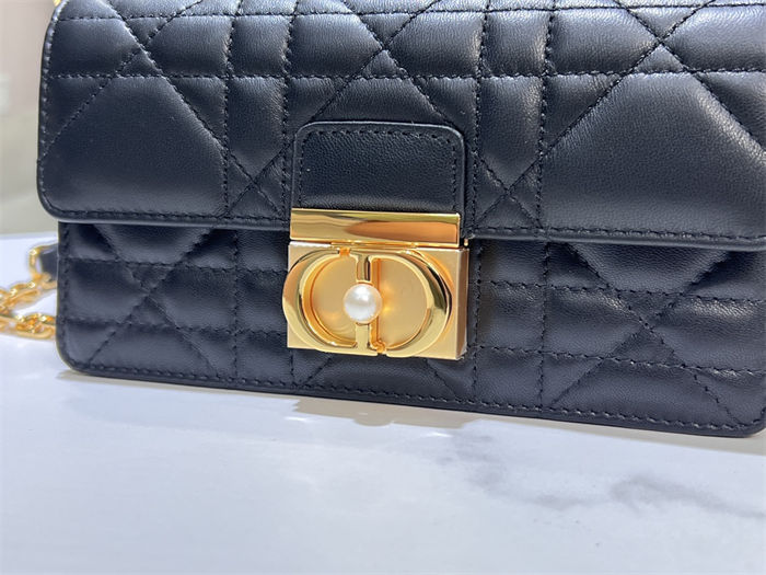 Dior Ange Mini Bag Macrocannage Calfskin High