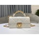 Dior Ange Mini Bag Macrocannage Calfskin High