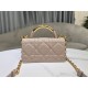 Dior Ange Mini Bag Macrocannage Calfskin High