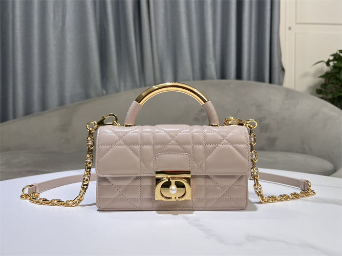 Dior Ange Mini Bag Macrocannage Calfskin High