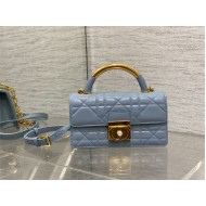 Dior Ange Mini Bag Macrocannage Calfskin High