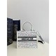 SMALL Dior BOOK TOTE Dioramour Je Vous Adore Embroidery High