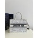 MEDIUM Dior BOOK TOTE Dioramour Je Vous Adore Embroidery High