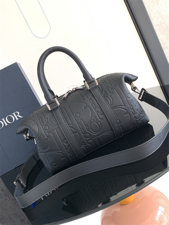 Dior Weekender 25 Dior Gravity Leather and Grained Calfskin High