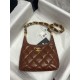 Chanel SMALL HOBO BAG AS4922 Shiny Lambskin & Gold Metal A