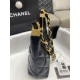 Chanel SMALL HOBO BAG AS4922 Shiny Lambskin & Gold Metal A