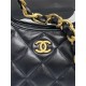 Chanel SMALL HOBO BAG AS4922 Shiny Lambskin & Gold Metal A