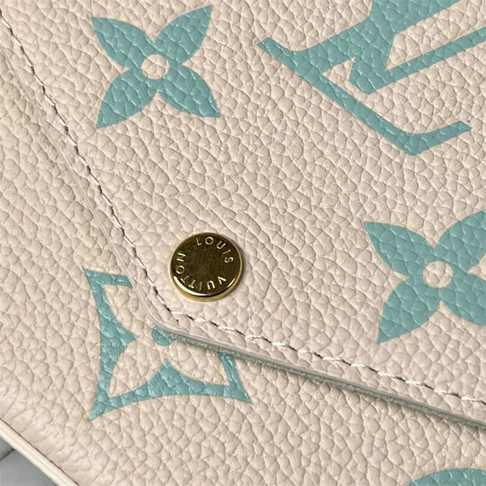 Louis Vuitton FÉLICIE POCHETTE Monogram Empreinte M83025 Green High