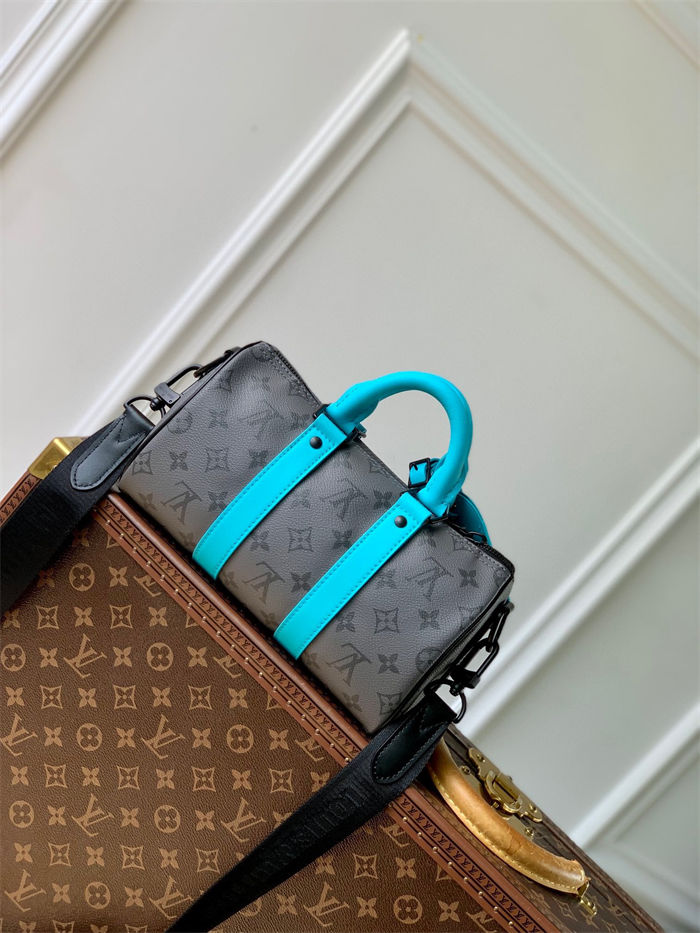 Louis Vuitton Keepall Bandoulière 25 Monogram Eclipse Reverse M11645 High