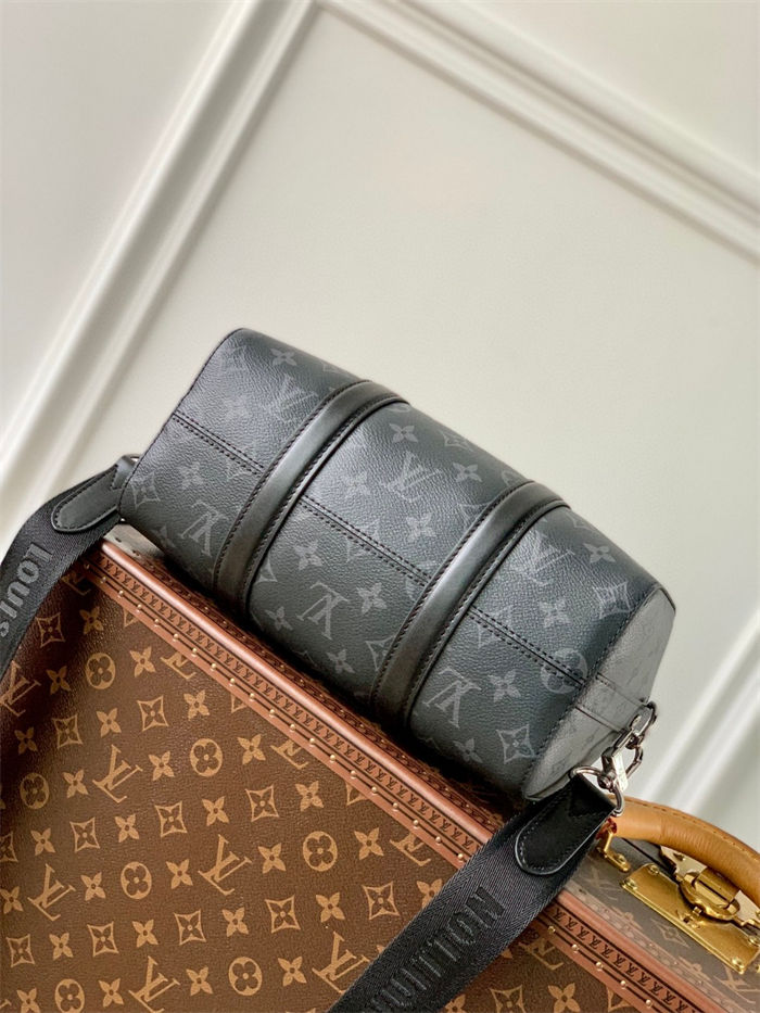 Louis Vuitton Keepall Bandoulière 25 Monogram Eclipse M46271 High