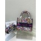 MEDIUM LADY D-LITE BAG Dior 4 Saisons Été Embroidery High