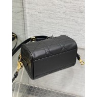 Dior Groove 20 Bag Macrocannage Calfskin Black High