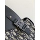 Dior Maxi Gallop Backpack Dior Oblique Jacquard with Grained Calfskin High