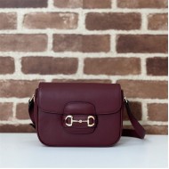 Gucci Horsebit 1955 mini bag 815205 Burgundy High