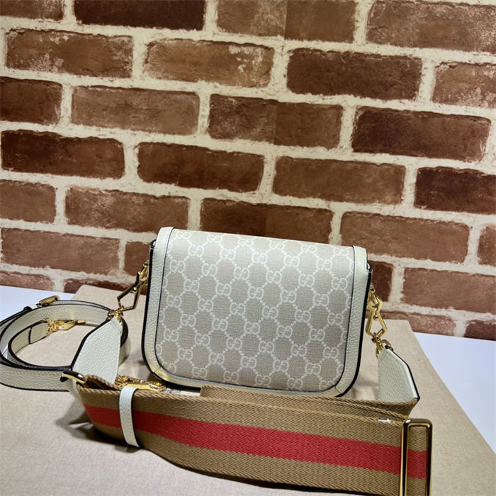 Gucci Horsebit 1955 mini bag 658574 GG Supreme canvas Beige High