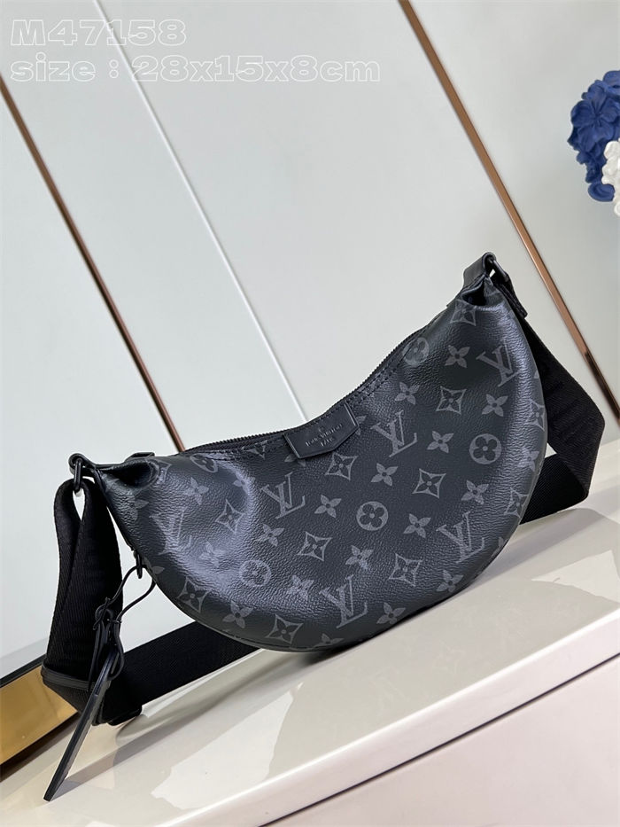 Louis Vuitton Hamac Bag PM Monogram Eclipse coated canvas M47158 High