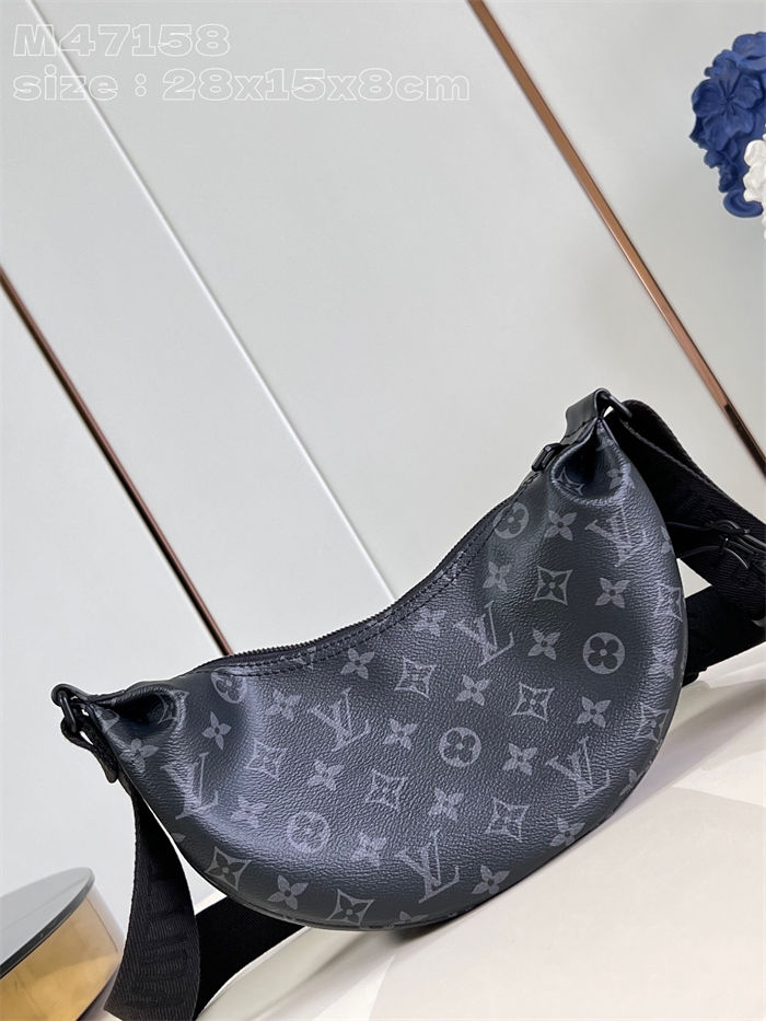 Louis Vuitton Hamac Bag PM Monogram Eclipse coated canvas M47158 High