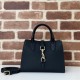 Gucci Small tote bag with hook closure 795349 Black High