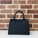 Gucci Small tote bag with hook closure 795349 Black High