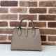 Gucci Small tote bag with hook closure 795349 Beige High