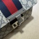 Gucci Padlock small GG shoulder bag 409487 Blue High