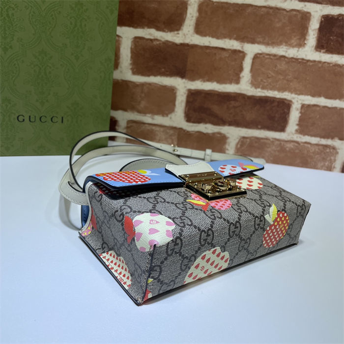 Gucci Padlock Mini bag 652683 Print Blue High