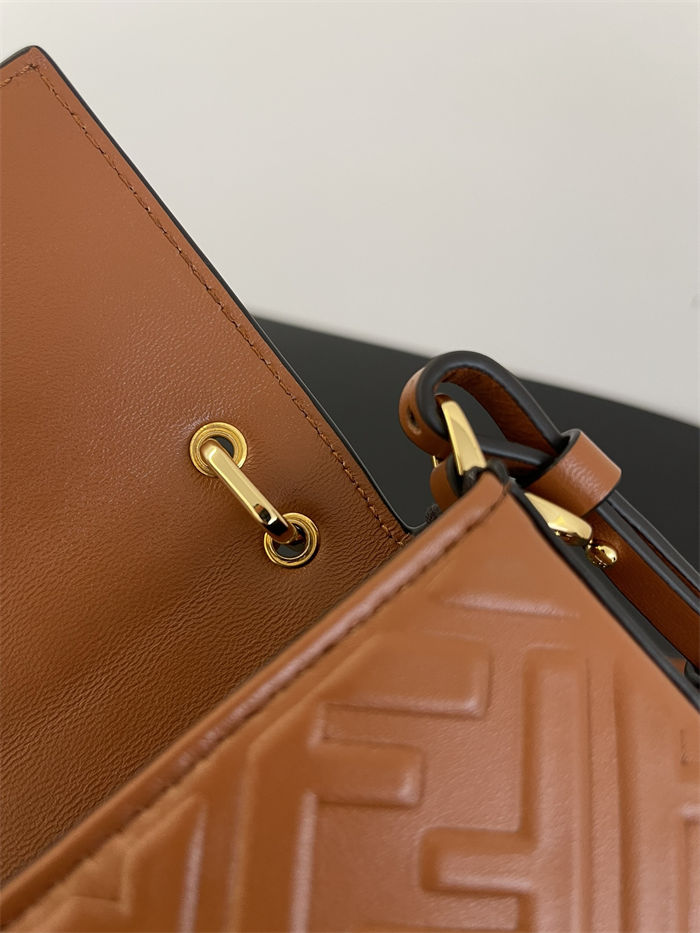 Baguette Phone Pouch nappa leather Brown High